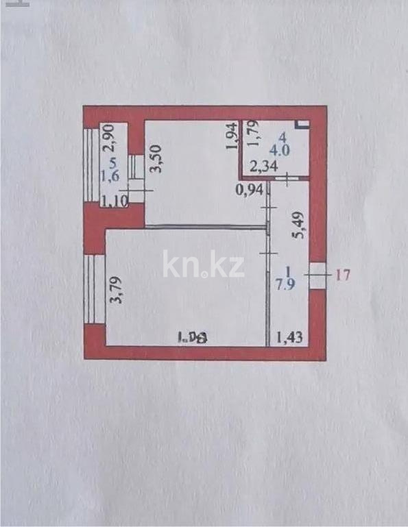 Продажа 1-комнатной квартиры, 46 м² - Продажа  однокомнатных квартир в новостройках Астаны - страница 7 фото 4 из 4