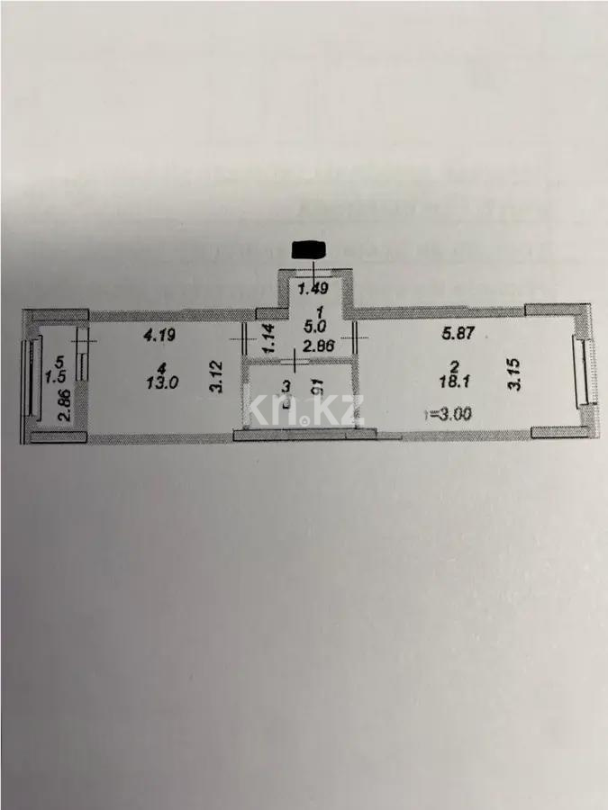 Продажа 1-комнатной квартиры, 42 м², ул. Молдагалиева, дом  5 - Продажа квартир в Казахстане фото 1 из 1