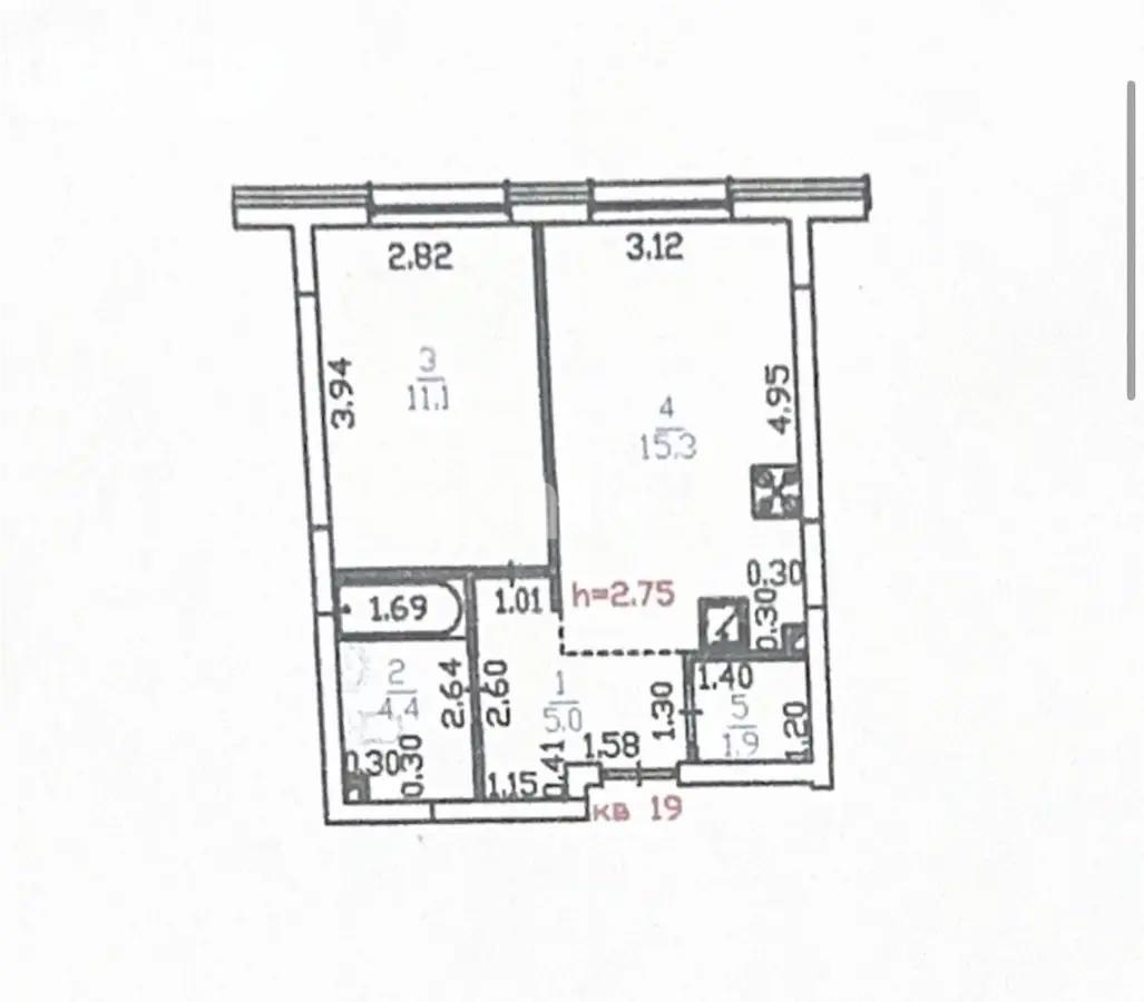 Продажа 1-комнатной квартиры, 37.7 м² - Продажа квартир в Алматы - страница 2 фото 4 из 4