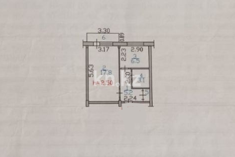 Продажа 1-комнатной квартиры, 33.4 м² - Продажа квартир в Усть-Каменогорске фото 15 из 15