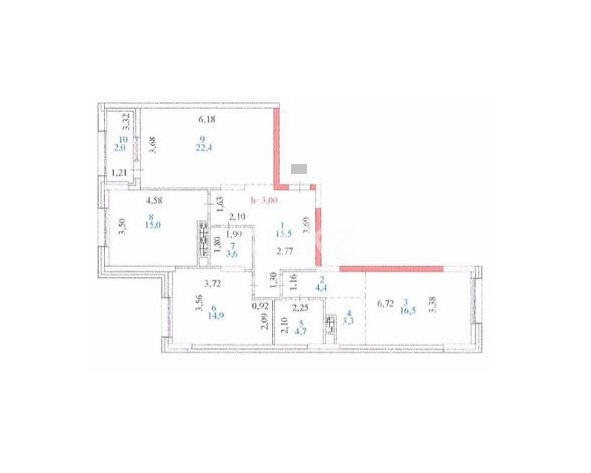 Продажа 3-комнатной квартиры, 102 м², пр. Улы Дала, дом  27 - ул. Толе би в Астане