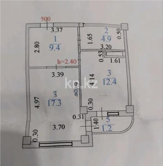 Продажа 2-комнатной квартиры, 47.2 м² - Продажа  двухкомнатных квартир в новостройках Астаны - страница 6 фото 5 из 5