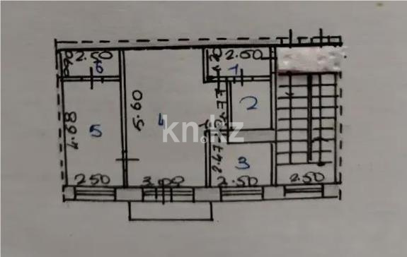 Продажа 2-комнатной квартиры, 48 м² - Продажа квартир в Караганде - страница 3 фото 5 из 5