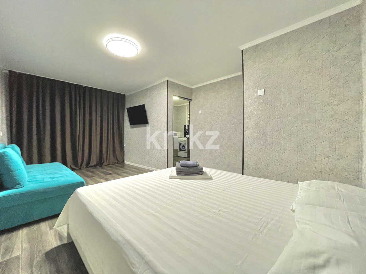 Аренда 1-комнатной квартиры посуточно, 1 м², ул. Интернациональная, дом  35 - Аренда квартир посуточно в Петропавловске фото 2 из 9