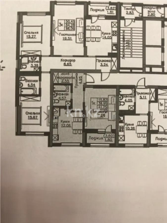 Продажа 1-комнатной квартиры, 41.75 м² - Продажа однокомнатных квартир от собственников в Астане - страница 14 фото 1 из 1