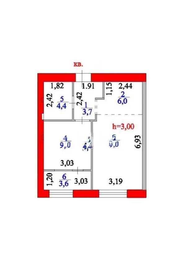 Продажа 2-комнатной квартиры, 42 м², ул. Е-15, дом  13 в Астане - фото 6 Продажа 2-комнатной квартиры, 42 м², ул. Е-15, дом  13 в Астане - фото 6