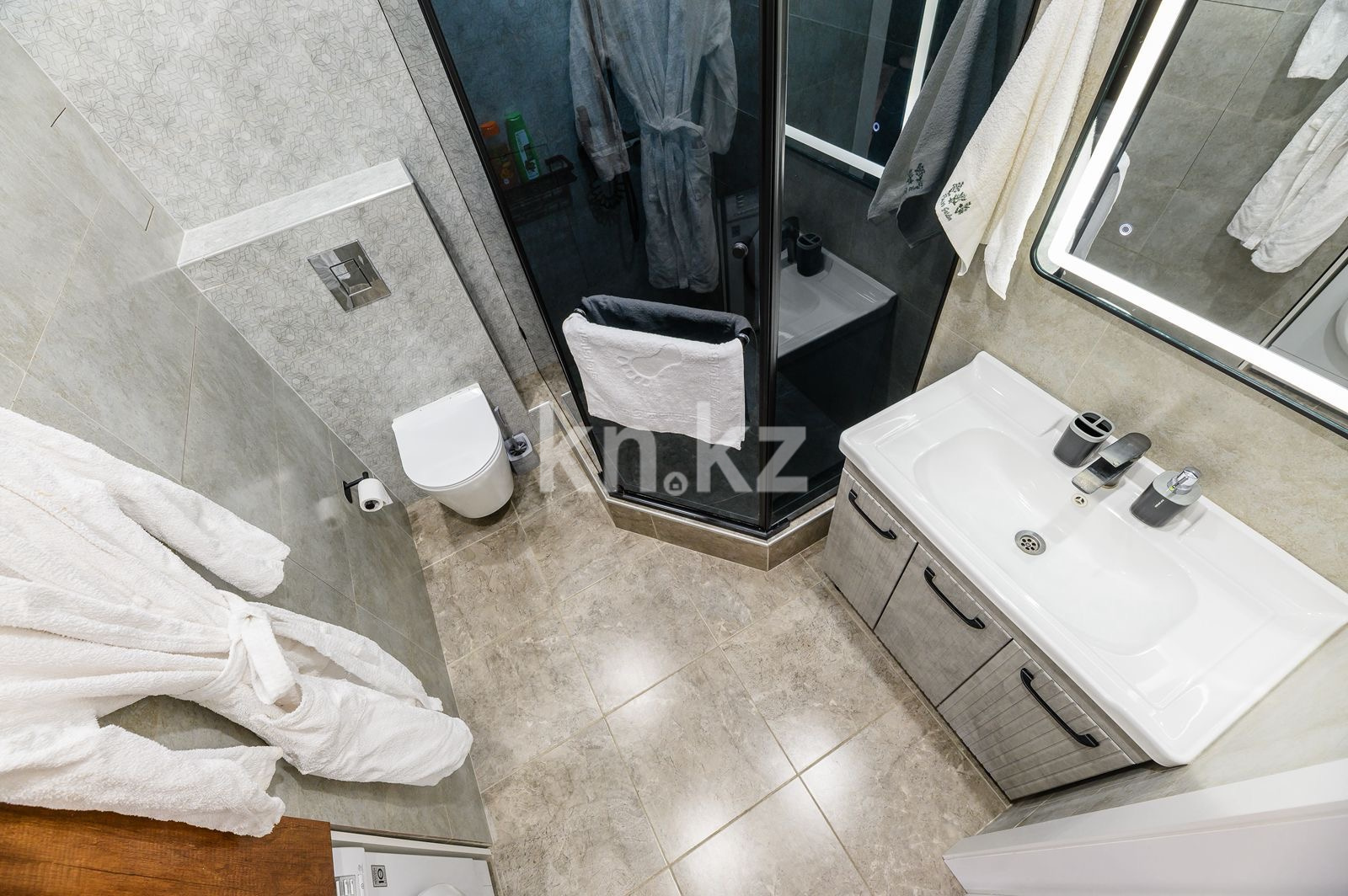 Аренда 2-комнатной квартиры посуточно, 50 м² в Алматы - фото 4