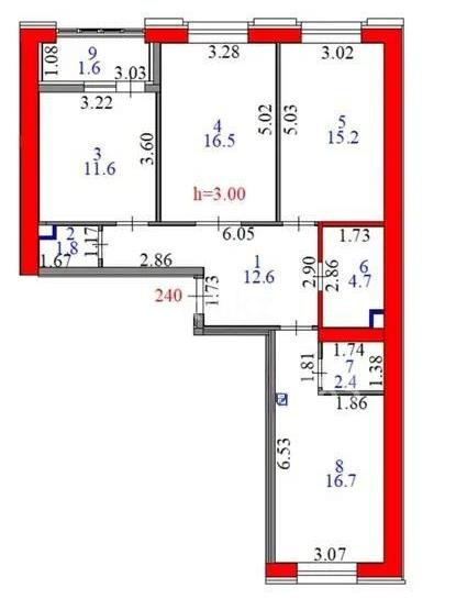 Продажа 3-комнатной квартиры, 83 м² - Продажа трехкомнатных квартир от собственников в Казахстане фото 6 из 6