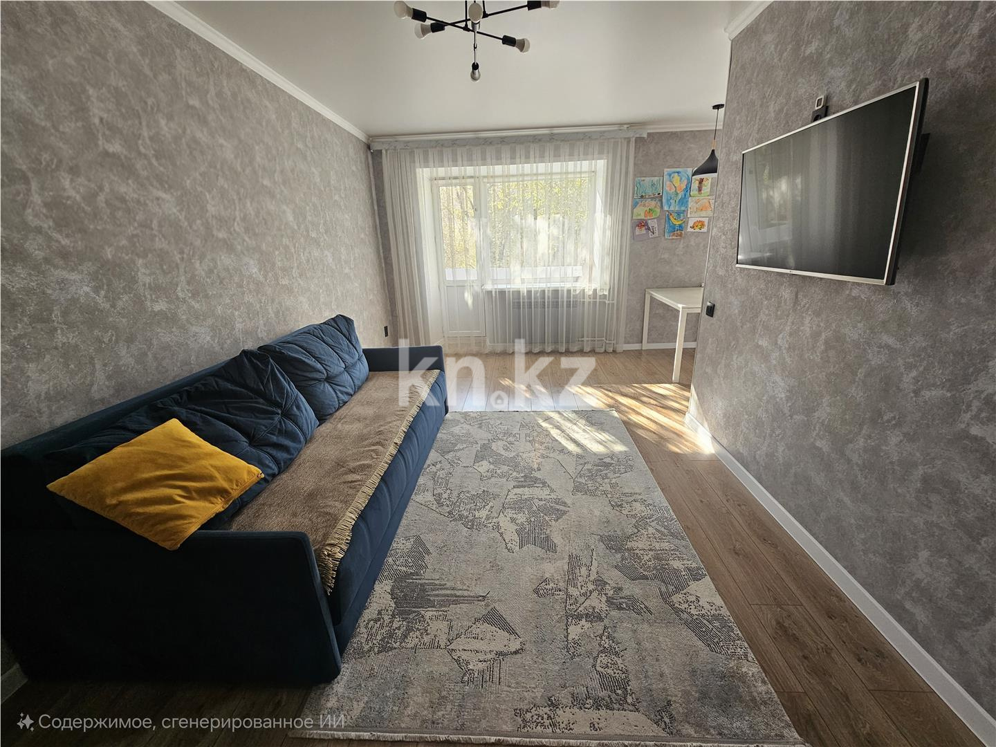 Продажа 3-комнатной квартиры, 54 м², ул. Терешковой - Продажа квартир в Караганде фото 1 из 15