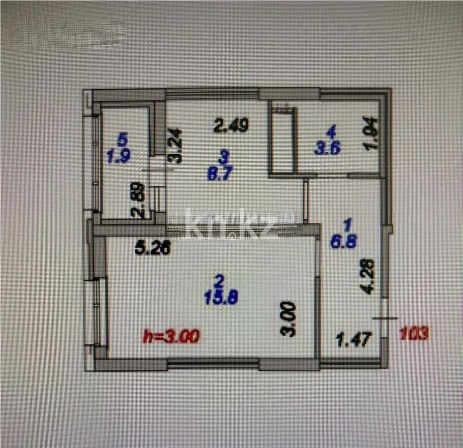 Продажа 1-комнатной квартиры, 36.8 м² - Продажа квартир в Астане - страница 9 фото 1 из 1