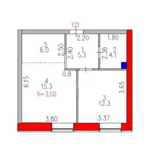 Продажа 2-комнатной квартиры, 43 м² - Продажа квартир от собственников в Астане - страница 43 фото 5 из 5