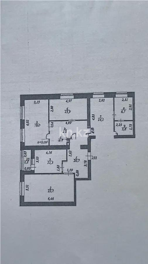 Продажа 4-комнатной квартиры, 118 м², ул. Жошы хана, дом  27 - Продажа  четырехкомнатных квартир в Астане фото 12 из 12