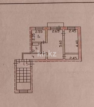 Продажа 2-комнатной квартиры, 46 м² - Продажа квартир в Абае - страница 2 фото 1 из 1
