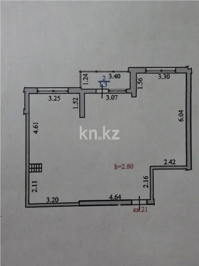 Продажа 2-комнатной квартиры, 69 м² в Алматы - фото 5