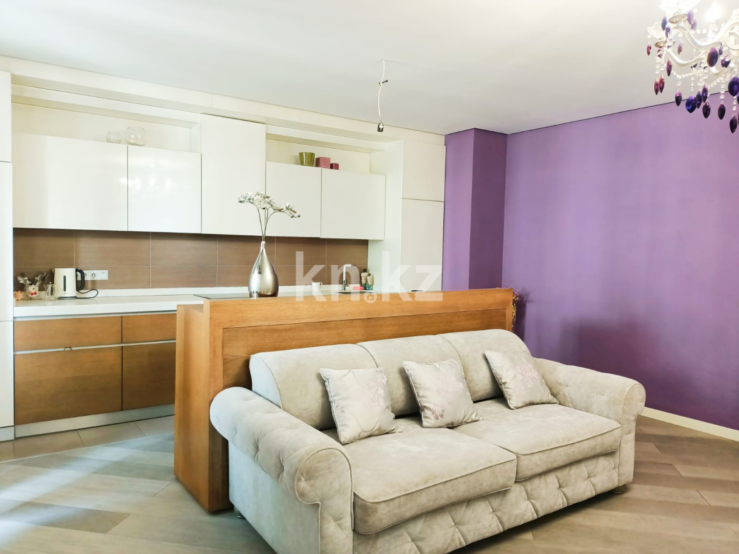 Аренда 1-комнатной квартиры, 48 м², ул. Брусиловского, дом  159 - Кулумбетова - Аренда квартир помесячно в Алматы с фото фото 1 из 15