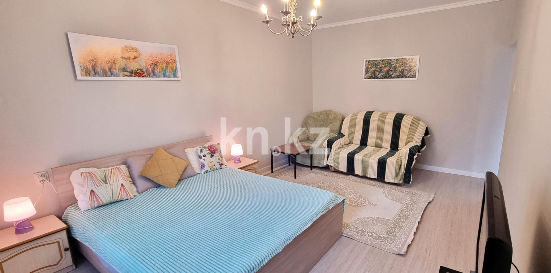 Аренда 1-комнатной квартиры посуточно, 39 м² - Аренда квартир посуточно в Казахстане фото 2 из 6