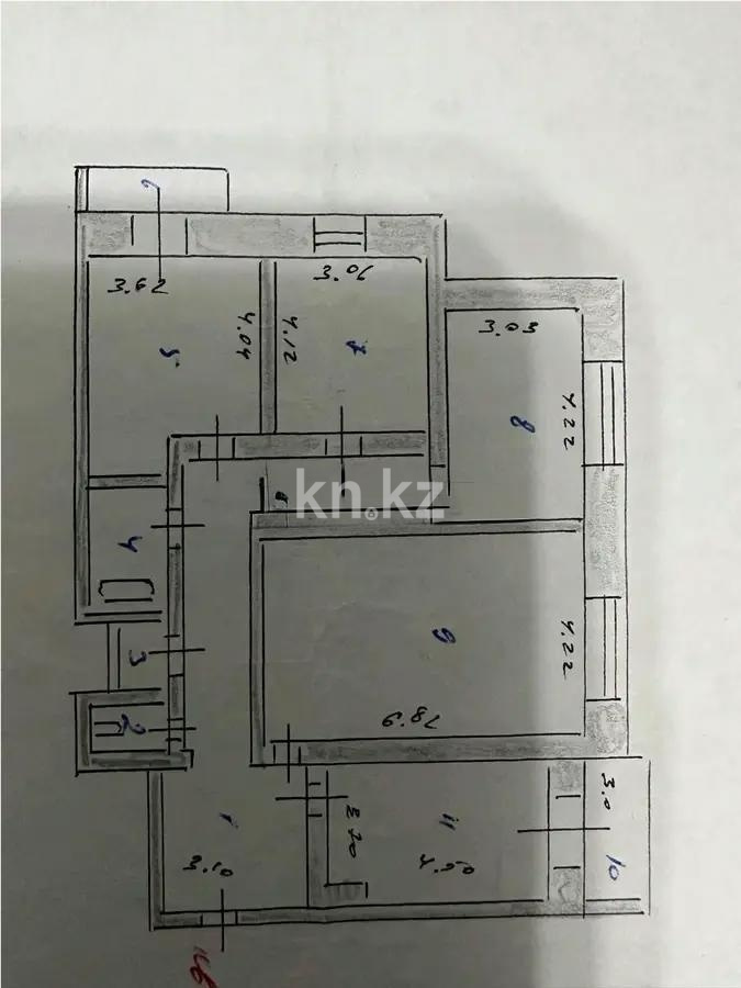 Продажа 4-комнатной квартиры, 120 м² - Продажа квартир от собственников в Астане - страница 3 фото 6 из 6