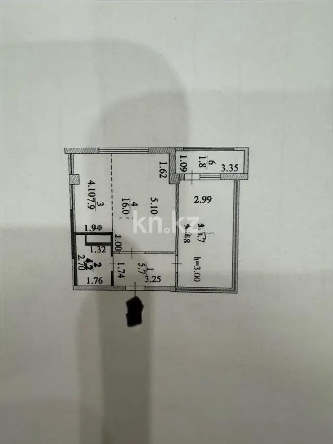 Продажа 2-комнатной квартиры, 52.6 м², ул. Байтурсынова, дом  22 стр в Астане - фото 5