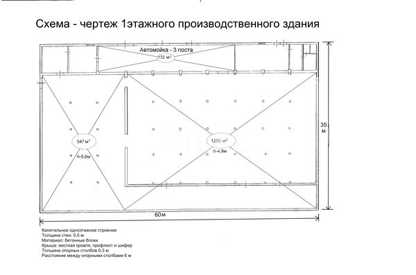 Продажа , 2100 м², ул. Бирюзова, дом  11/10 - Продажа зданий в Караганде фото 3 из 3