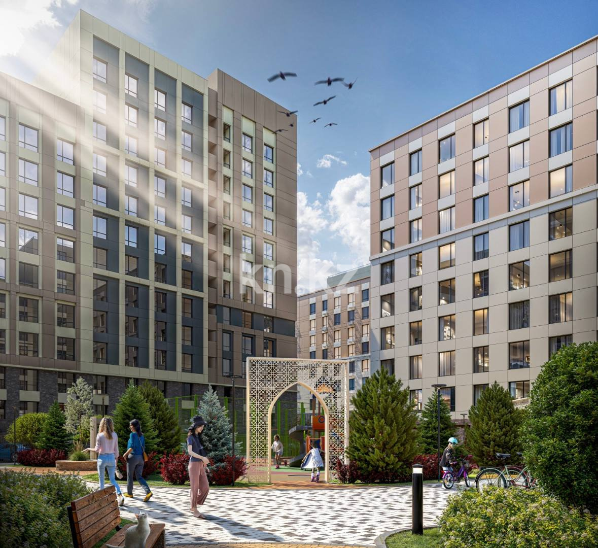 Продажа 2-комнатной квартиры, 55 м², ул. Нажимеденова, дом  30/1 - Даму молл - Продажа квартир в Астане без посредников фото 13 из 15