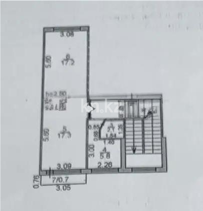 Продажа 2-комнатной квартиры, 47 м² - Продажа квартир в районе Майкудук в Караганде фото 1 из 1
