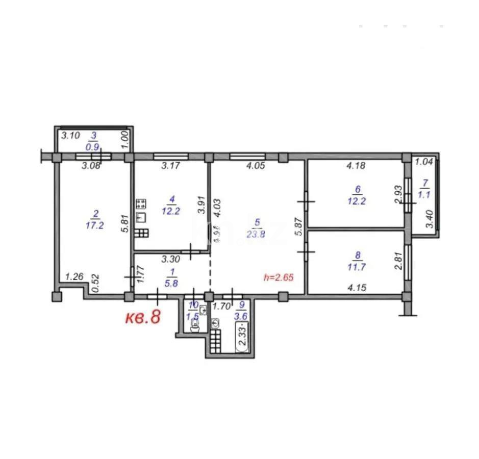 Продажа 4-комнатной квартиры, 92 м² в Алматы - фото 9