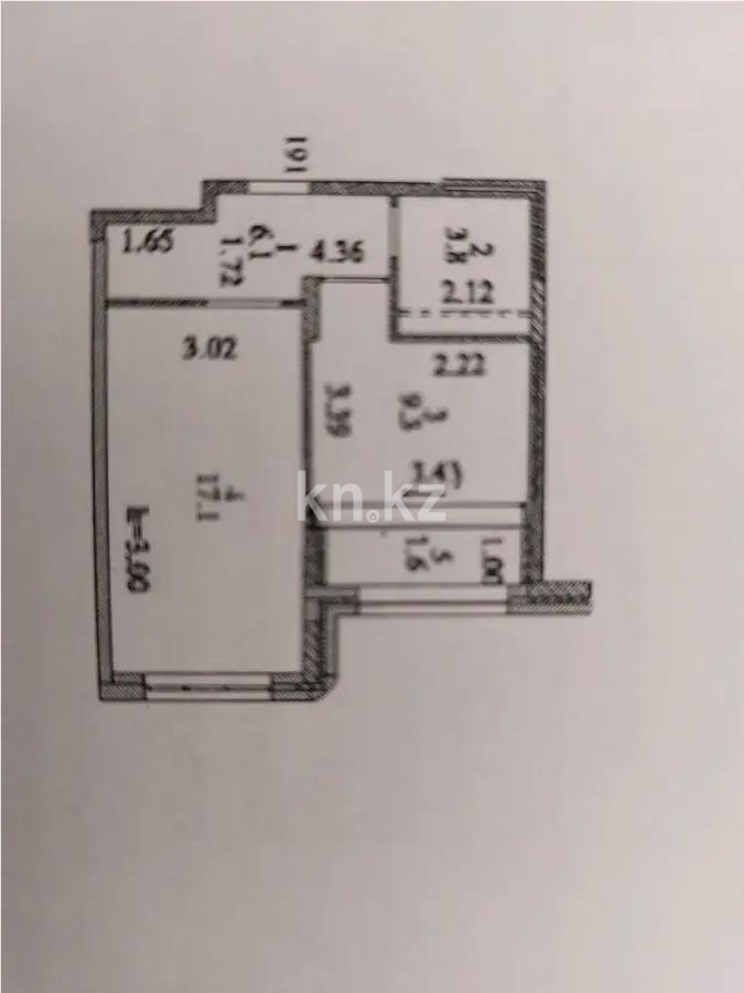 Продажа 1-комнатной квартиры, 37.9 м² - Продажа однокомнатных квартир в Казахстане фото 1 из 1