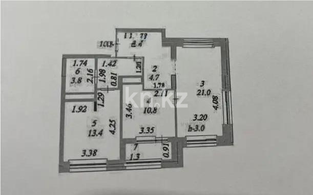 Продажа 3-комнатной квартиры, 65 м² в Астане - фото 5