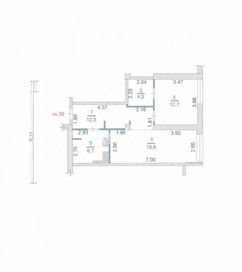 Продажа 2-комнатной квартиры, 56 м² в Алматы - фото 6