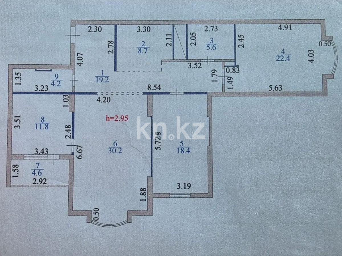 Продажа 4-комнатной квартиры, 125.1 м² в Астане - фото 8