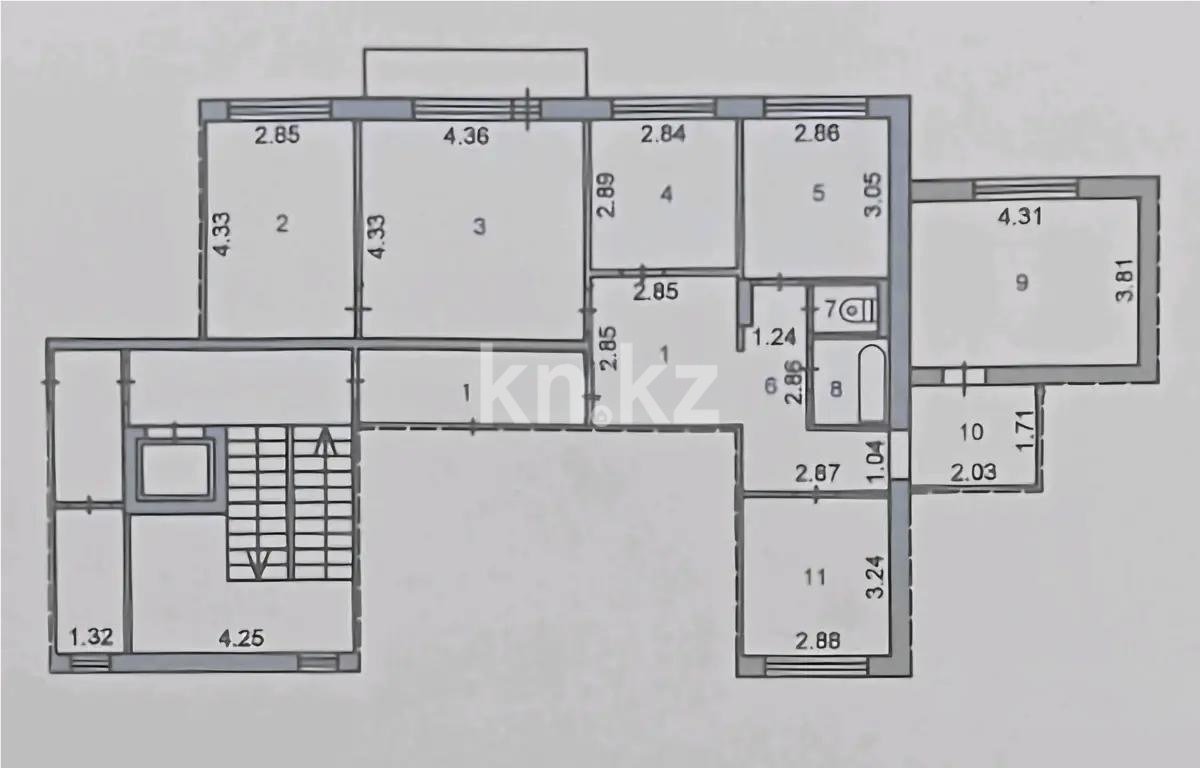Продажа 5-комнатной квартиры, 95 м² - Продажа пятикомнатных и более квартир в Казахстане фото 8 из 8