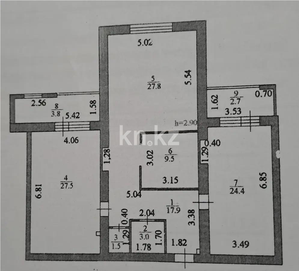 Продажа 3-комнатной квартиры, 113 м² в Астане - фото 2