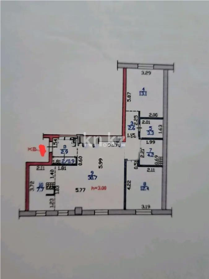 Продажа 3-комнатной квартиры, 80 м² - Продажа  трехкомнатных квартир в новостройках Алматы с фото - страница 8 фото 1 из 1
