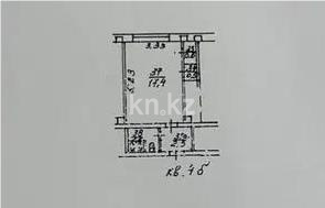 Продажа 1-комнатной квартиры, 23.6 м² - Продажа однокомнатных квартир от собственников в Алматы - страница 3 фото 4 из 4