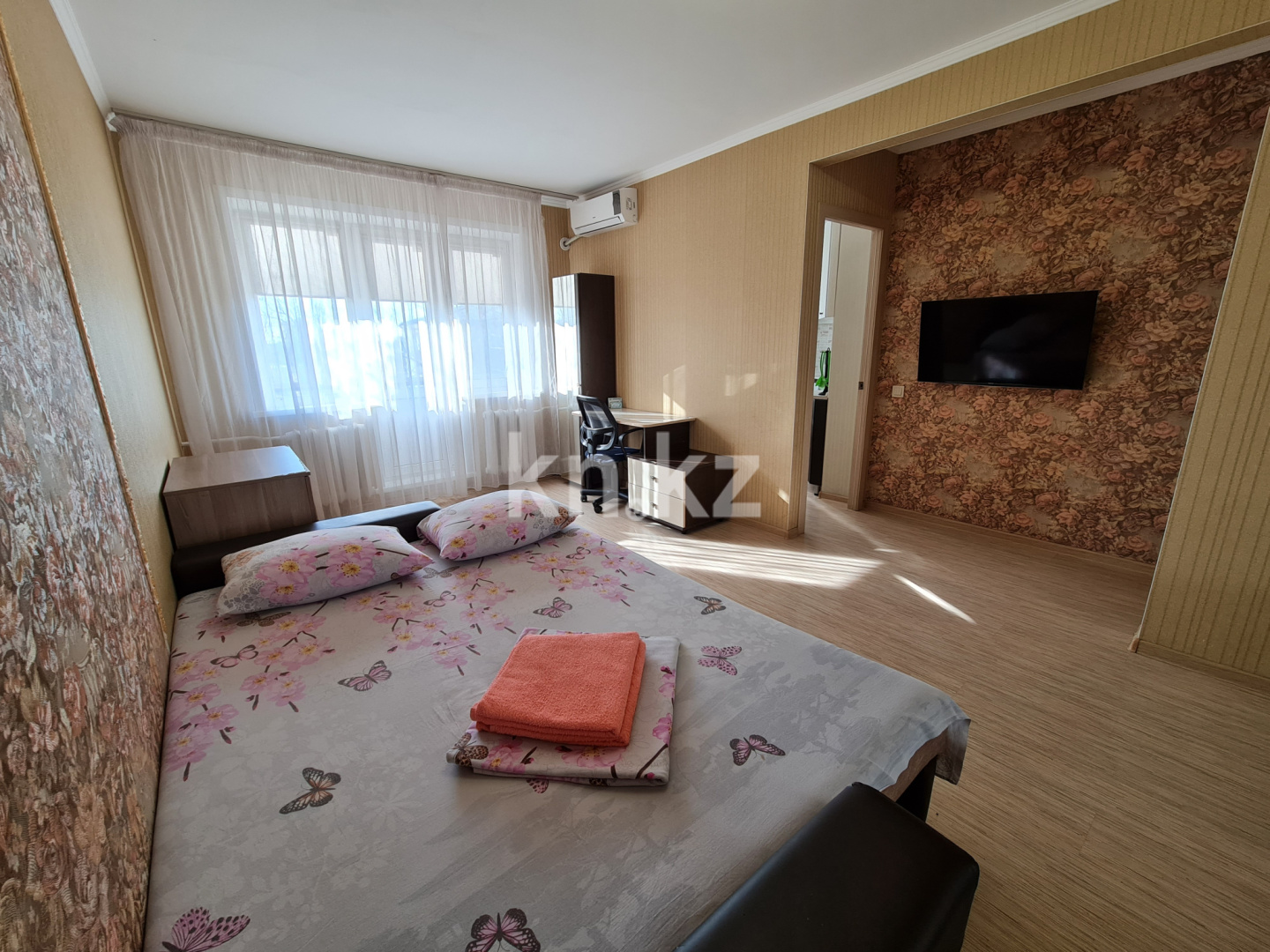 Аренда 1-комнатной квартиры посуточно, 35 м², Кутузова, дом  16 - Аренда жилой и коммерческой недвижимости в Павлодаре фото 1 из 5