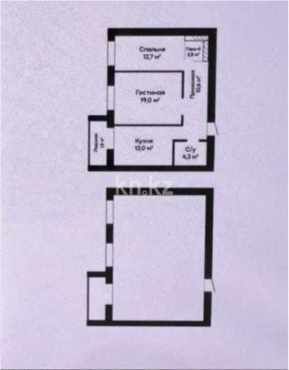 Продажа 2-комнатной квартиры, 64 м² - Продажа  двухкомнатных квартир в новостройках Караганды - страница 2 фото 1 из 1