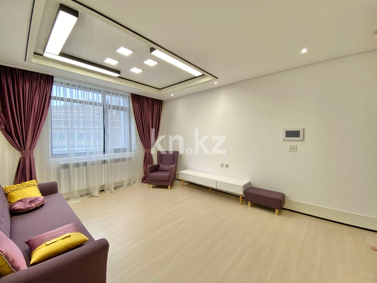 Аренда 2-комнатной квартиры, 50 м², ул. Нажимеденова, дом  4/1 - Аренда квартиры помесячно в Астане фото 1 из 9