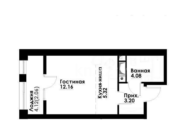 Продажа 1-комнатной квартиры, 29 м² - Продажа квартир от собственников в Алматы - страница 2 фото 1 из 1