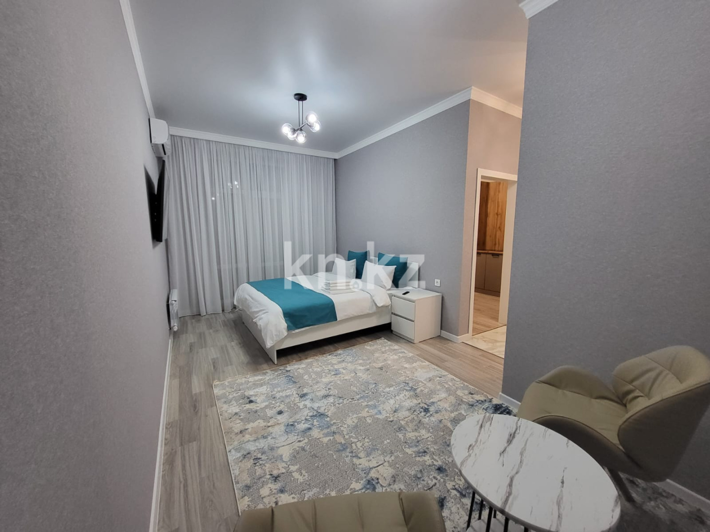 Аренда 1-комнатной квартиры посуточно, 37 м², ул. Токпанова, дом  20 - Аренда квартир посуточно в Астане без посредников фото 6 из 12