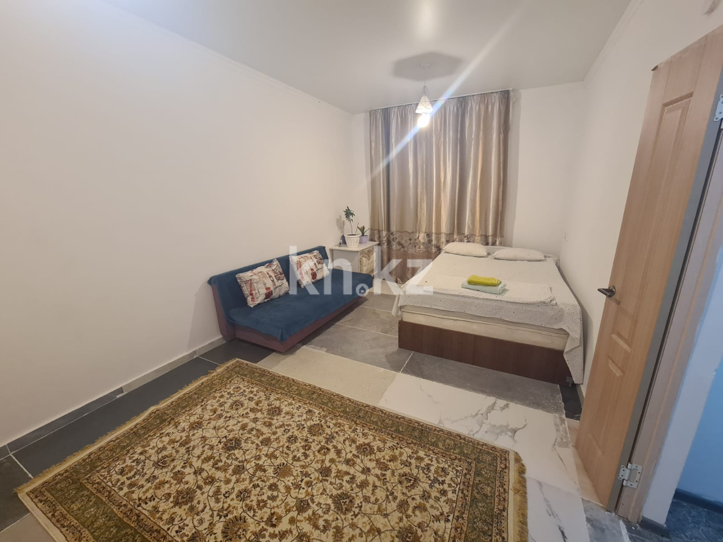 Аренда 1-комнатной квартиры посуточно, 32 м², ул. Сергазина, дом  48 - ул. Сергазина - Аренда  однокомнатных квартир посуточно в Алматы с фото фото 1 из 6