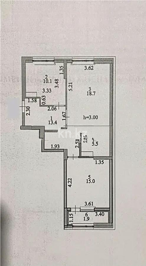 Продажа 2-комнатной квартиры, 65 м², ул. Е-36, дом  5 в Астане - фото 4 Продажа 2-комнатной квартиры, 65 м², ул. Е-36, дом  5 в Астане - фото 4