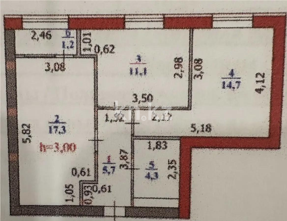 Продажа 2-комнатной квартиры, 55 м² в Астане - фото 6