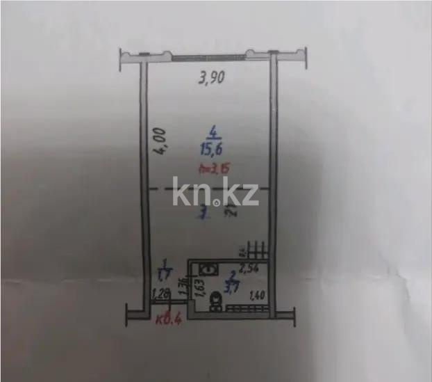 Продажа 1-комнатной квартиры, 29 м² в Алматы - фото 3