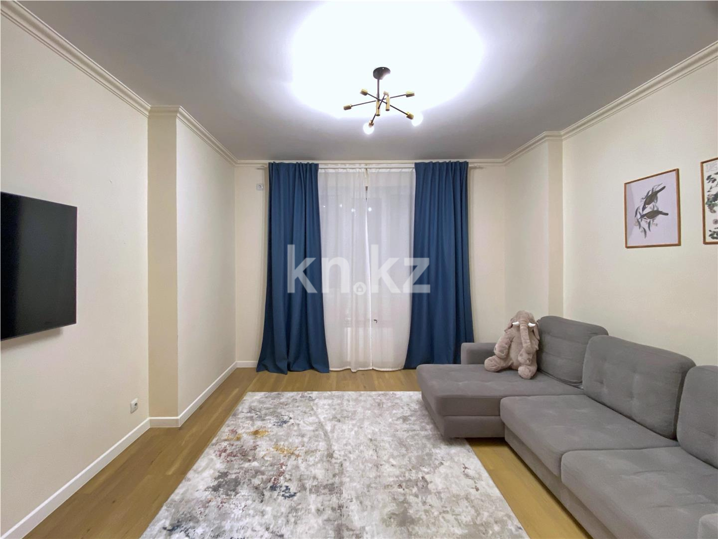 Продажа 2-комнатной квартиры, 57.4 м², ул. Баглановой - Продажа квартир в новостройках Астаны с фото фото 1 из 10