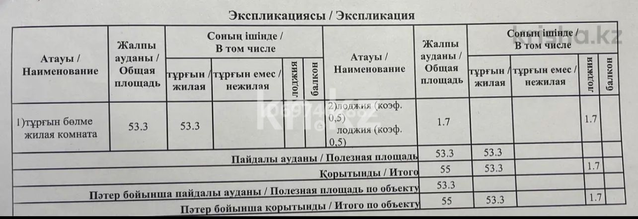 Продажа 1-комнатной квартиры, 55 м², пр. Абая, дом  160 - Продажа  однокомнатных квартир в новостройках Алматы без посредников фото 1 из 13