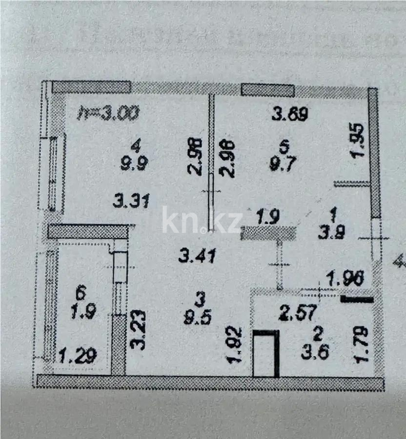 Продажа 2-комнатной квартиры, 38.5 м², ул. Нажимеденова, дом  54/1 в Астане - фото 6