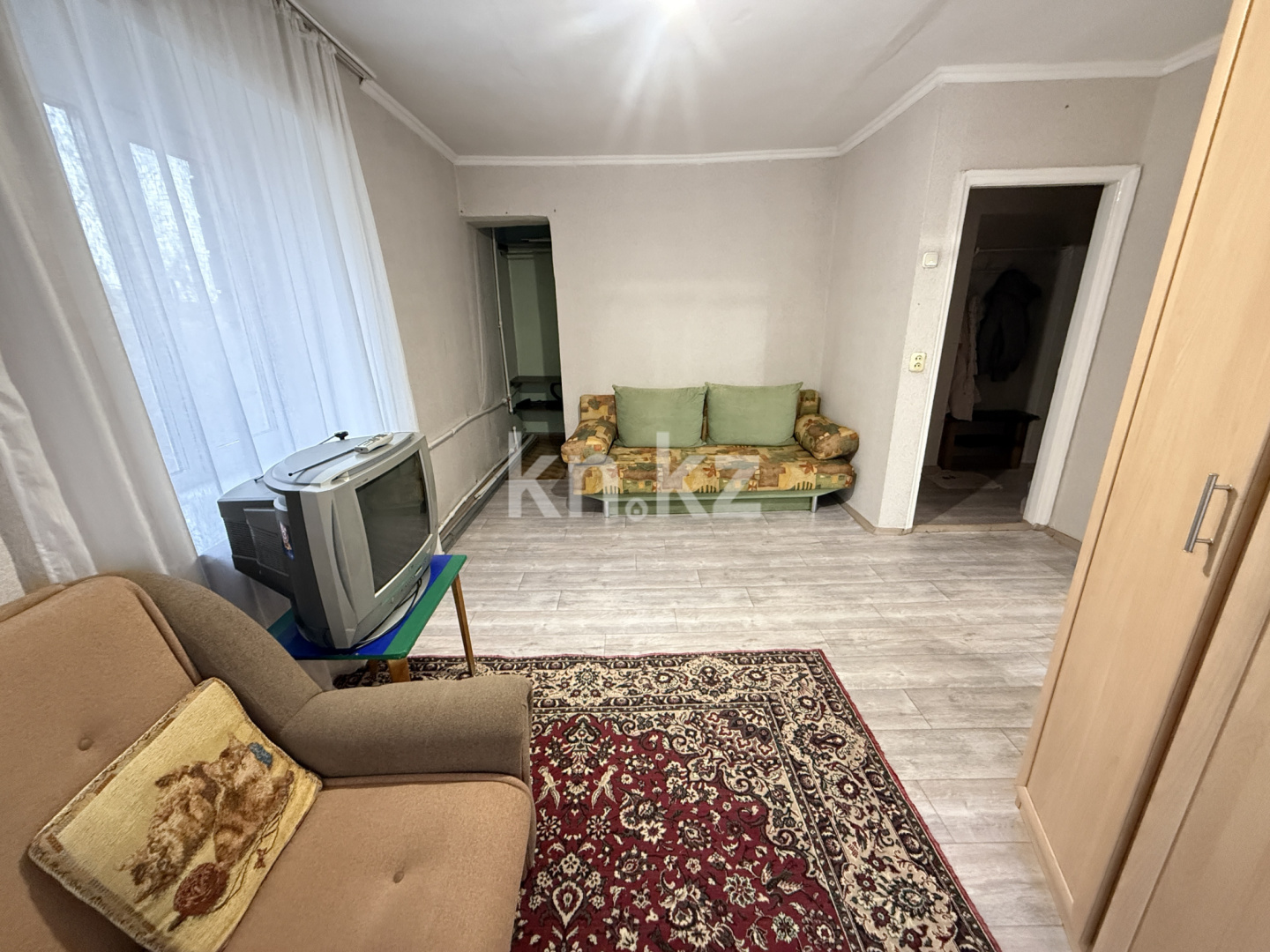 Продажа 1-комнатной квартиры, 32.3 м², Назарбаевва, дом  29 - Продажа  однокомнатных квартир в Караганде фото 1 из 26