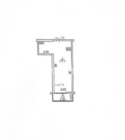 Продажа 1-комнатной квартиры, 31.1 м², мкр-н Шугыла, дом  340/35 - Продажа квартир в Алматы фото 1 из 1