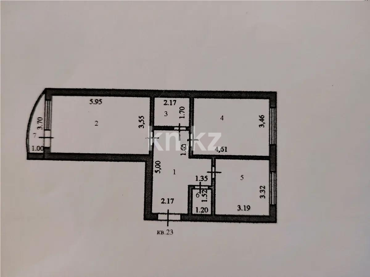Продажа 2-комнатной квартиры, 68 м² - Продажа двухкомнатных квартир в Астане - страница 11 фото 5 из 5