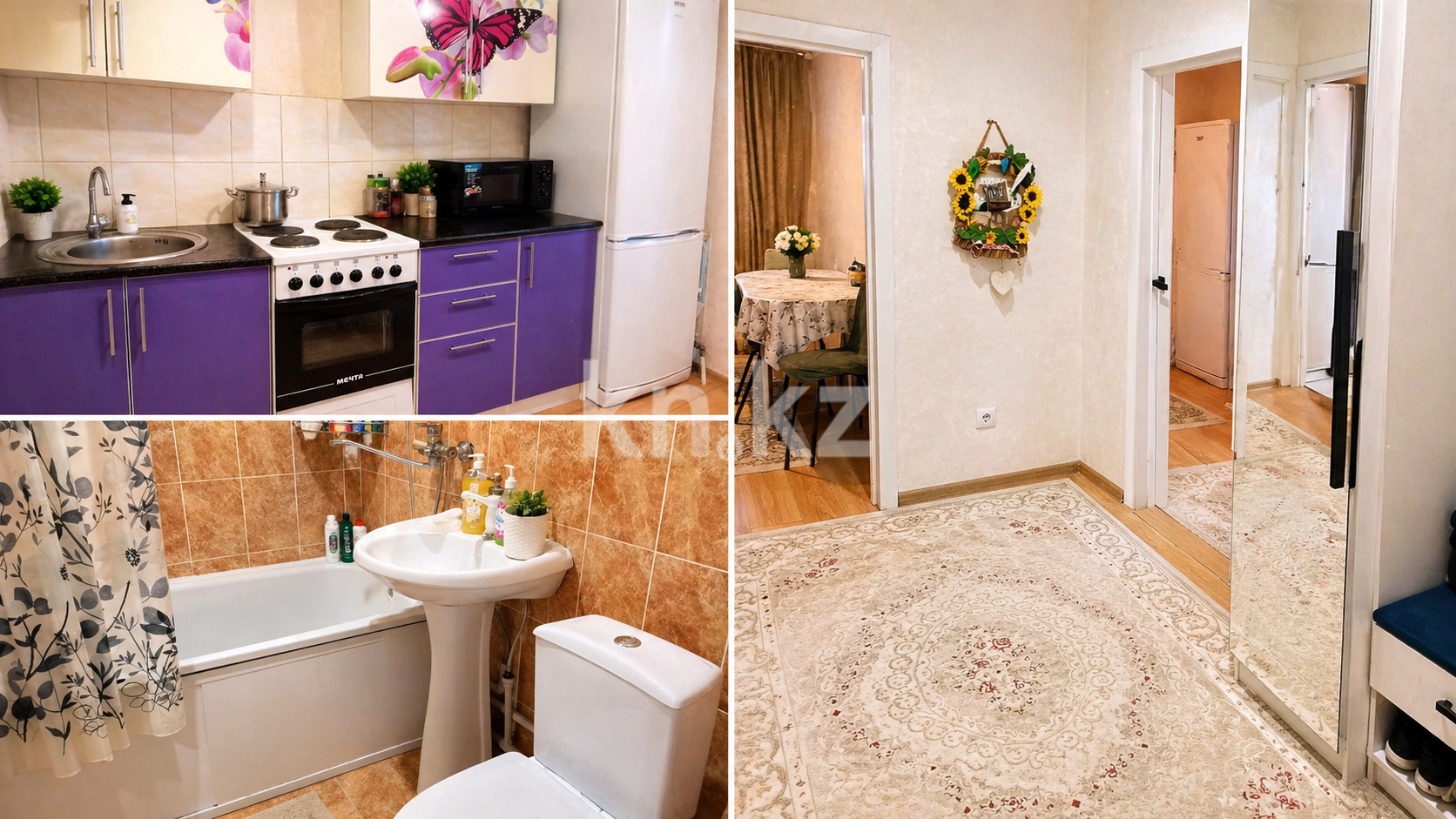 Продажа 1-комнатной квартиры, 37 м² в Астане